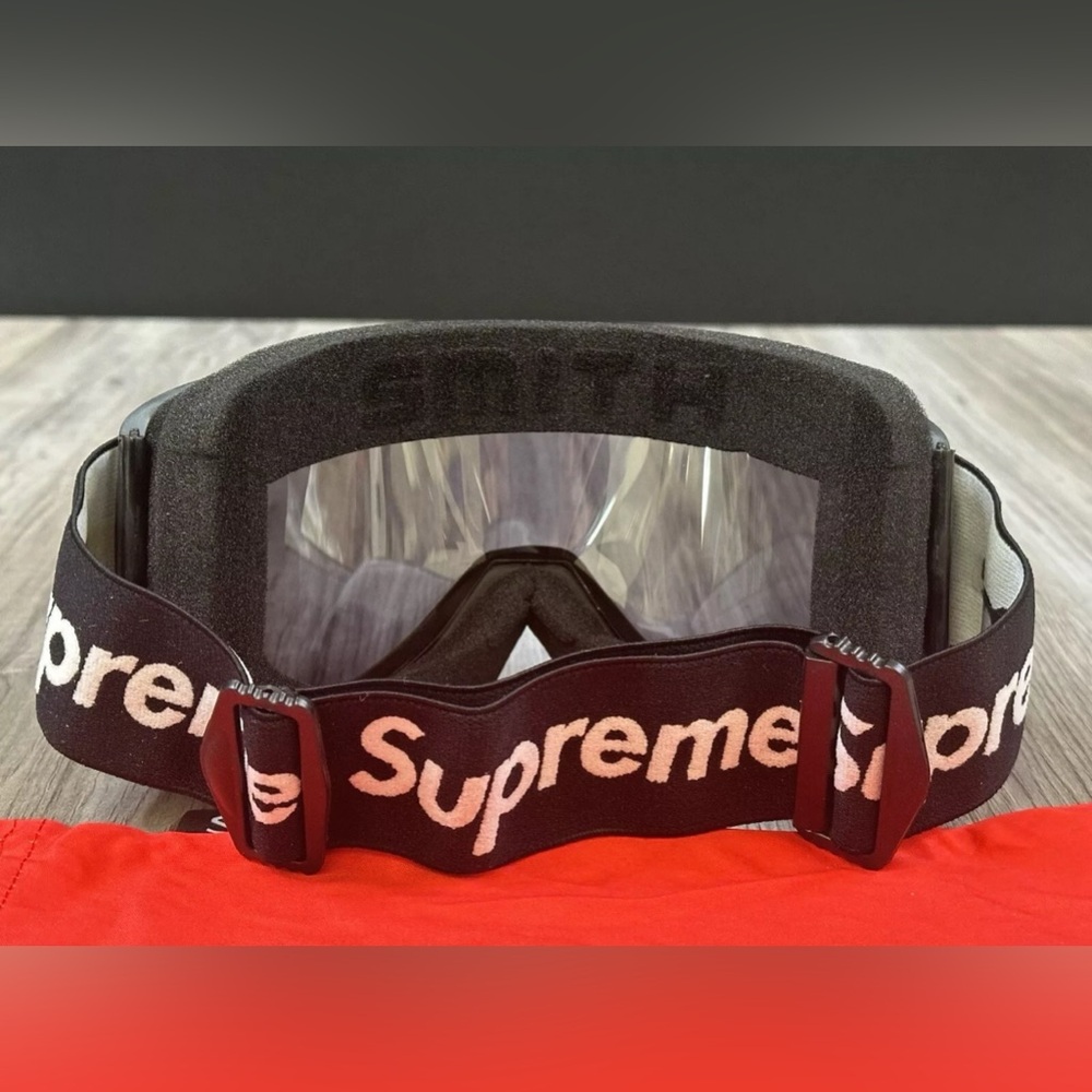 Supreme Smith Snow Goggles Black Snowboard Skiing Winter Sport | New - Picture 3 of 8